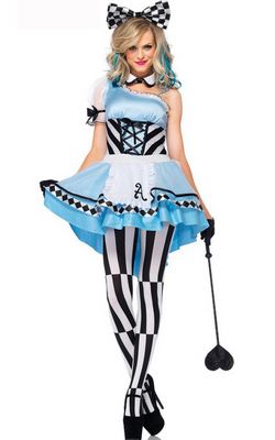 F1512 Psychedelic Alice Costume